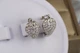 Серьги Xuping Jewelry клубничка 1.2 см серебристые - изображение 2
