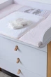 Сповивальний матрацик Baby Veres Summer Bunny pink New 72х80 см 426.4.1 - зображення 4