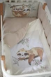 Постельный комплект с бортиками Baby Veres Lazy sloth New 217.07.1 - изображение 1