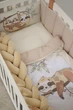 Постельный комплект с бортиками Baby Veres Lazy sloth New 217.07.1 - изображение 2