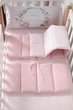Постельный комплект с бортиками Baby Veres Flamingo pink New 217.01.1 - изображение 4