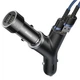 Автомобильное зарядное устройство Baseus Y Type Car Charger 40W 2USB 3.4A + Прикуриватель Зарядка в авто Black - изображение 3