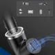 Автомобильное зарядное устройство Baseus Y Type Car Charger 40W 2USB 3.4A + Прикуриватель Зарядка в авто Black - изображение 11