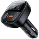 Автомобильное зарядное устройство ACEFAST B5 101W (2Type-C + USB-A) Быстрая зарядка Quick Charge 3.0 Metal Car Charger With OLED Smart Display (Black) - изображение 2
