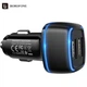 Автомобильное зарядное устройство BOROFONE BZ14 2USB Max Dual Port + Кабель Type-C to iP Зарядка в авто Black - изображение 4