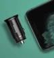 Автомобильное зарядное устройство Baseus Circular Metal PPS Car Charger Быстрая зарядка Quick Charge 4.0 + Power Delivery 3.0 30W USB + Type-C 5A Зарядка в авто (CCYS-C01) Black - изображение 11