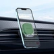 Автомобильный магнитный держатель 360 в воздуховод BOROFONE BH82 Голубой - изображение 8