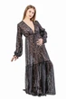 Кружевной женский пляжный халат макси 98кп-170/495 One size(S-L) Черный (2000012496011) - изображение 2