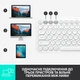 Клавіатура Logitech K380 for MAC Multi-Device Bluetooth UA Off-White (920-010407) - зображення 7
