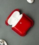 Шкіряний чохол MERE для Apple AirPods 1/2 Червоний - изображение 4