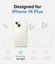 Чехол Fusion Magnetic для iPhone 14 Plus Matte Clear (FMGM637E52) - изображение 5