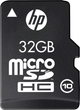 Карта пам'яті HP MicroSDHC 32GB Class10 + adapter (SDU32GBHC10HP-EF) - зображення 1