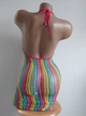 Яскравий сексуальний пеньюар сітка сексуальне білизна Sexy OneSize різнобарвний (5-110) - зображення 5