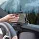 Автомобильный держатель для телефона Baseus Big Mouth Pro Car на приборную панель Автодержатель в машину (SUDZ-A0S) Silver - изображение 8