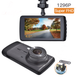 Автомобільний відеореєстратор DeeLife X4 super-hd 1296p ширококутний з камерою заднього виду - зображення 1