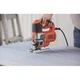 Електролобзик Black&Decker 50 Вт, 1000 - 3100 хід/хв, 2.2 кг, кейс (BES610K) - зображення 3