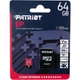 Карта пам'яті PATRIOT microSDHC EP Series 64GB CLASS 10 ADAPTER SD з адаптером (PEF64GEP31MCX) - зображення 2