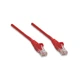 Патч-корд UTP Intellinet 318952 Cat.5e 1м биметалл ССА красный - изображение 2