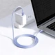 Кабель Baseus Crystal Shine Series Type-C to Type-C 100W 120 см CAJY000605 violet - изображение 4