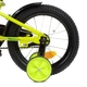 Велосипед для мальчика с дополнительными колесами PROFI Prime 14" Lime (Y14225) - изображение 7