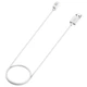 Зарядний пристрій Deexe Charging Cable (60см) для Xiaomi Mi Smart Band 9 / 9 Pro / 9 Active / 8 / 8 Pro / 8 Active / Redmi Band 2 / Redmi Watch 5 / 5 Lite / 5 Active / 4 / 3 Lite / 3 Active - White - зображення 2