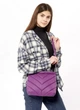 Сумка женская Sambag Rose фиолетовая 27 х 25 х 5 см (94380018) - изображение 6