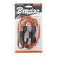 Шнур эластичный резиновый Bradas PVC BUNGEE CORD HOOK 60 см х 2 шт BCH2-08060OR-B - изображение 2