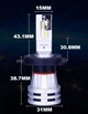 Автомобильные светодиодные лампы с цоколем H4 PHILIPS 12 LED 12-24V 24W 11342U3101X2 (01024) - изображение 5