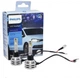 Автомобільні світлодіодні лампи з цоколем H1 PHILIPS 6 LED 12-24V 19W 111258U3101X2 (01025) - зображення 1