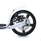 Самокат двухколесный Scale Sports SS-12 Белый Дисковый тормоз Led-фонарик - изображение 2