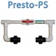 Байпас для подачи удобрений Presto-PS к инжектору Вентури 1/2" (ВА-0112В) - изображение 2