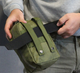 Сумка аптечка тактична підсумок на пояс Tactical із системою molle Olive (1020-olive) - зображення 5