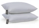 Набір антиалергенних подушок Eco Light Gray №9015 Eco-Soft мікросатин 50*70*2 - зображення 6