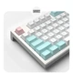 Клавиатура беспроводная FG FL ESports FL750 Белый/Мятный 2000 мАч/RGB/USB/Bluetooth 83 клавиши - изображение 7