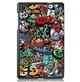 Чохол Primolux Slim для планшета Lenovo Tab M8 (4rd Gen) TB-300 — Graffiti Primolux SLIM-SAM-TB300-GRF різнобарвний - зображення 1