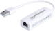 Adapter Manhattan USB 2.0 AM-Ethernet (506731) biały - obraz 1