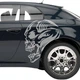 Наклейки смуги на крило авто ARB 3D TUNING STUDIO Череп 650х430х0.060мм=2штуки - зображення 1