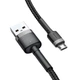 Кабель Baseus Cafule Micro USB 2.4A (1m) (gray/black) - изображение 2
