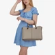 Сумка женская кожаная тоут большая Regina Notte Tote 1651 Капучино - изображение 2