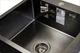 Мийка з нержавіючої сталі AquaMill PVD (KRP) 5050 BLACK + решітка - зображення 7
