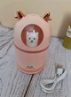Настільний зволожувач повітря Cat з RGB підсвічуванням Безшумний зволожувач повітря рожевого кольору у вигляді милої кішки - изображение 7