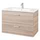 Тумба з умивальником Roca VICTORIA BASIC 80, береза (A855852422) - изображение 4