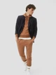 Худі чоловіче Sprandi AW21-BJM016 M Dark beige (5904248038861) - зображення 4