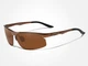 Мужские поляризационные солнцезащитные очки KINGSEVEN N9126 Brown - изображение 3