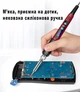 Комплект электрический паяльник ANENG SL103 60 Вт с регулировкой температуры 180-500 градусов - изображение 3