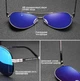 Мужские поляризационные солнцезащитные очки KINGSEVEN NK7840 Black Blue - изображение 6