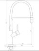 Смеситель для кухни Globus Lux DENVER Flex GDF-32-08-01 - изображение 7