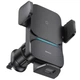 Автодержатель с БЗУ Wisdom Auto Alignment (QI 15W) (Air Outlet base) (CGZX000001) Black Baseus (teh0029293) - изображение 1