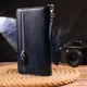 Кошелек кожаный Canpellini leather-21542 Синий - изображение 7