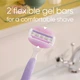 Бритва жіноча Gillette Venus ComfortGlide Breeze з 2 змінними картриджами - зображення 2